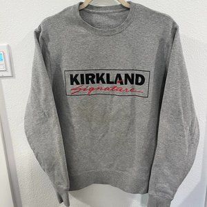 Kirkland Signature Grey Crew Neck